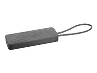 HP USB-C-minidocka, Kabel, USB 3.2 Gen 1 (3.1 Gen 1) Type-C, 10,100,1000 Mbit/s, Svart, Kina, HP 1PM64AA