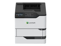 Lexmark MS822de - Skrivare - svartvit - Duplex - laser - A4/Legal - 1200 x 1200 dpi - upp till 52 sidor/minut - kapacitet: 650 ark - USB 2.0, Gigabit LAN, USB 2.0-värd 50G0131