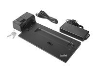 Lenovo ThinkPad Ultra Docking Station - Dockningsstation - VGA, HDMI, 2 x DP - 135 Watt - Korea, Europa - för The dock is only compatible with qualified LAN enabled laptops (please check the LAN port on your machine): ThinkPad L490, L590, P14s Gen 1, 40AJ0135EU