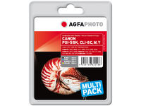 AgfaPhoto APCCLI8SET2D, Standardavkastning, 4 styck, Flerpack APCCLI8SET2D