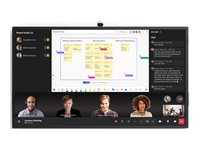 Microsoft Surface Hub 3 for Business - Pekskärm 1 x Core i5 upp till - RAM 32 GB - SSD 512 GB - Gigabit Ethernet - Win 11 IoT Enterprise - skärm: LED 50" 3840 x 2560 pekskärm - platina VXV-00008