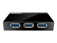 D-Link DUB-1340, Svart, USB, 5 V, 4 A, Windows XP, Vista, 7 Mac OS X +, 60 g DUB-1340/E