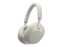 Sony WH-1000XM5, Kabel o Trådlös, Samtal/musik, 4 - 40000 hz, 250 g, Headset, Silver WH1000XM5S.CE7