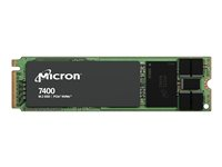 Micron 7400 PRO - SSD - 480 GB - inbyggd - M.2 2280 - PCIe 4.0 (NVMe) MTFDKBA480TDZ-1AZ1ZABYYR