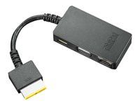 LENOVO ThinkPad Onelink Adapter - Onelink to VGA+RJ45+DC in 4X90G85927