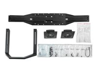 KIT 24 IN DUAL MONITOR ARM WITH PIVOTS E-COAT BLACK 97-718-009