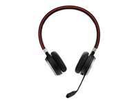 Jabra Evolve 65 UC Stereo, Kabel o Trådlös, Kontor/callcenter, 310 g, Headset, Svart 6599-829-409