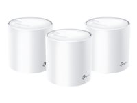 TP-Link Deco X60, Vit, Intern, Energiljus, Status, 0 - 40 ° C, -40 - 70 ° C, 10 - 90% DECO X60(3-PACK)