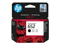 HP 652, Original, Pigmentbaserat bläck, Svart, HP, HP DeskJet Ink Advantage 3787 All-in-One Printer (T8W48C) HP DeskJet Ink Advantage 2135 All-in-One..., F6V25AE F6V25AE#BHK