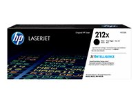 HP 212X - Lång livslängd - svart - original - LaserJet - tonerkassett (W2120X) - för Color LaserJet Enterprise M555, MFP M578, LaserJet Enterprise Flow MFP M578 W2120X