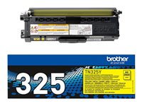 Brother TN-325Y, 3500 sidor, Gul, 1 styck TN325Y