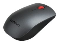 Lenovo 4X30H56886, Ambidextrous, laser, RF Trådlös, 1600 DPI, Grå, Röd 4X30H56886