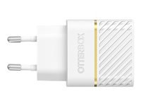 OtterBox EU Wall Charger 30W GaN - 1X USB-C 30W USB-PD White 78-80484