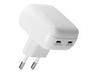 DBRAMANTE RE-CHARGE EU FLAT WALL CHARGER 2XUSB-C 25W - W CH25EUWH7129
