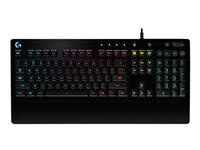 Logitech G G213 Prodigy, Fullstor (100 %), Kabel, USB, QWERTY, RGB LED, Svart 920-008085