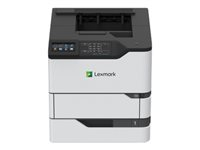 Lexmark MS826de - Skrivare - svartvit - Duplex - laser - A4/Legal - 1200 x 1200 dpi - upp till 66 sidor/minut - kapacitet: 650 ark - USB 2.0, Gigabit LAN, USB 2.0-värd 50G0331