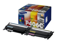 Toner Samsung CLT-P406C Rainbow kit C/Y/M/K SU375A