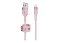 Belkin CAA010BT2MPK, 1 m, USB A, USB C/Lightning, Hankoppling, Hankoppling, Rosa CAA010BT2MPK