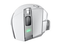 Logitech G G502 X Lightspeed, högerhand, Optisk, RF Trådlös, 25600 DPI, Vit 910-006190