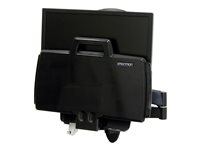 Ergotron 200 Series Combo Arm, 8,2 kg, 61 cm (24"), 75 x 75 mm, 100 x 100 mm, Svart 45-230-200