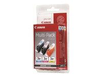 CANON BCI-3e Tinte cyan magenta yellow Multipack blister 4480A265