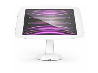 Compulocks iPad Pro 12.9" (3-6th Gen) Space Enclosure Mast Counter Stand - Monteringssats (hölje, maststativ) - för surfplatta - låsbar - höggradig aluminium - vit - skärmstorlek: 12.9" - bänk - för Apple 12.9-inch iPad Pro 333W299PSENW