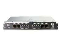 HPE Brocade 8Gb SAN Switch 8/24c - Switch - verwaltet, hanterad, Full duplex, Rackmontering AJ821C