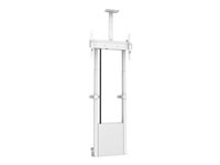 Multibrackets M Motorized Floormount - Ställ - motoriserad - för LCD TV/kamera - vit - skärmstorlek: 32"-80" - golvstående 7350073738076