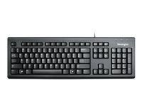 Kensington ValuKeyboard - spanska, Fullstor (100 %), Kabel, USB, QWERTY, Svart 1500109ES