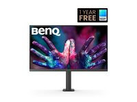 BenQ PD2705UA, 68,6 cm (27"), 3840 x 2160 pixlar, 4K Ultra HD, LCD, 5 ms, Svart 9H.LKDLA.TPE