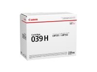 Canon CRG-039 H, 25000 sidor, Svart, 1 styck 0288C002