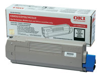 OKI Toner black 8000pages fuer C5850 C5950 43865724