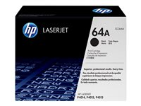 HP 64A original LaserJet Toner cartridge CC364A black standard capacity 10.000 pages 1-pack Smart Printing Technology CC364A