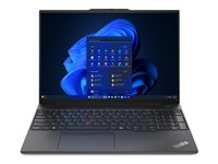 Lenovo ThinkPad E16 Gen 2 21M5 - 180 graders gångsjärnskonstruktion - AMD Ryzen 7 - 7735HS / upp till 4.75 GHz - Win 11 Pro - Radeon 680M - 16 GB RAM - 512 GB SSD TCG Opal Encryption 2, NVMe - 16" IPS 1920 x 1200 - Gigabit Ethernet - Wi-Fi 6E, Blueto 21M50024MX