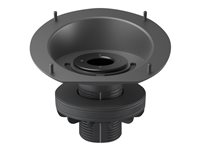 Logitech Tap Riser Mount - Monteringssats för styrenhet till videokonferens - grafit - för Room Solution Base Bundle, Huddle, Large, Tap for Google Hangouts Meet 952-000080