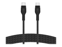 Belkin BOOST?CHARGE PRO Flex, 1 m, USB C, USB C, USB 2.0, Svart CAB011BT1MBK