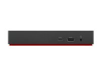 Lenovo ThinkPad Universal USB-C Dock - Dockningsstation - USB-C - HDMI, 2 x DP - 1GbE - 90 Watt - Campus 40AY0090EU