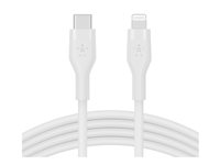 Belkin CAA009BT1MWH, 1 m, USB C, USB C/Lightning, Hankoppling, Hankoppling, Vit CAA009BT1MWH