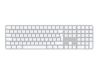 Apple Magic Keyboard with Touch ID and Numeric Keypad - Tangentbord - trådlös - Bluetooth, USB-C - QWERTY - dansk MK2C3DK/A