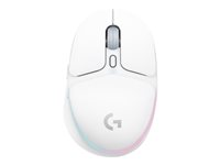 Logitech G G705, högerhand, Optisk, Trådlös RF + Bluetooth, 8200 DPI, Vit 910-006367