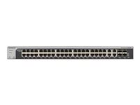 NETGEAR XS748T-100NES, hanterad, L2+/L3, 10G Ethernet (100/1000/10000), Full duplex, Rackmontering XS748T-100NES