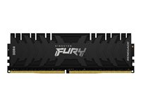 Kingston FURY Renegade - DDR4 - sats - 64 GB: 2 x 32 GB - DIMM 288-pin - 3200 MHz / PC4-25600 - CL16 - 1.35 V - ej buffrad - icke ECC - svart KF432C16RBK2/64