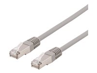 S/FTP Cat6 patch cable 10m 250MHz Deltacertified LSZH grey SFTP-610H