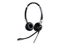 Jabra Biz 2400 II QD Duo UNC, Kabel, Kontor/callcenter, 77 g, Headset, Svart, Silver 2409-720-209