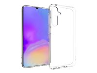 Insmat Crystal - Baksidesskydd för mobiltelefon - termoplastisk polyuretan (TPU) - svart - för Samsung Galaxy A35 650-1221