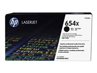 HP 654X svart original LaserJet tonerkassett med hög kapacitet, 20500 sidor, Svart, 1 styck CF330X