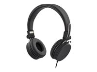 H300 Headphones with microphone, foldable, 3.5 mm, black HL-W200