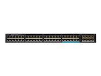 Cisco Catalyst WS-C3650-48TS-L, hanterad, L3, Gigabit Ethernet (10/100/1000), Full duplex, Rackmontering, 1U WS-C3650-48TS-L