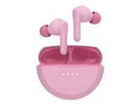 Belkin SoundForm Nano 2 for Kids - True wireless-hörlurar med mikrofon - inuti örat - Bluetooth - rosa AUC011BTPK