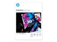 HP Professional Business-papper, glättat, 180 g/m2, A3 (297 x 420 mm), 150 ark, Bläckstråleutskrift, A3 (297x420 mm), Glansigt, 150 ark, 180 g/m ^, Vit 7MV84A